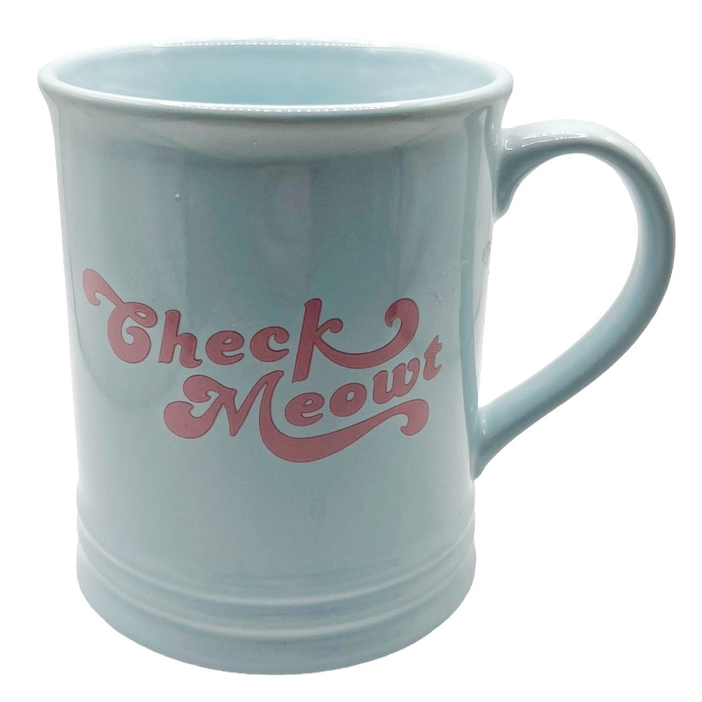 Fringe Studio Check Meowt Mug